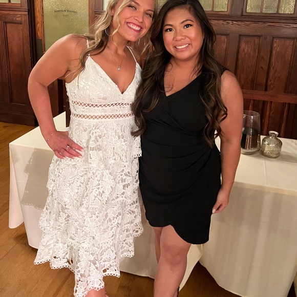 White Lace Dress - Picture 2 of 5